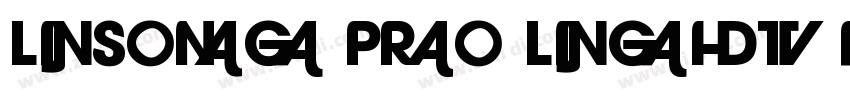 LiSong Pro Light Reg字体转换